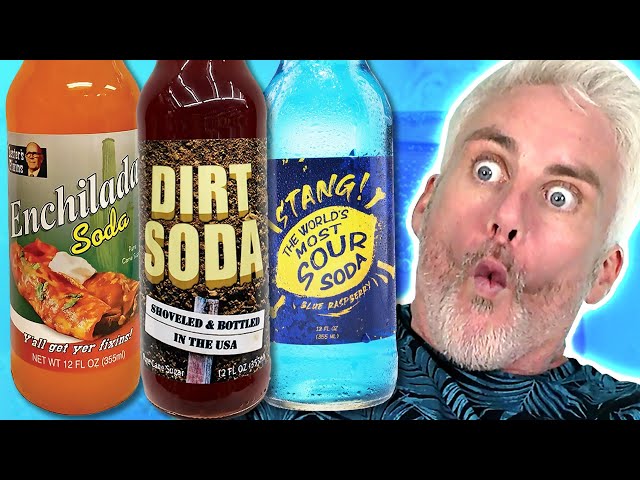 Irish People Try New Weird Soda Flavours