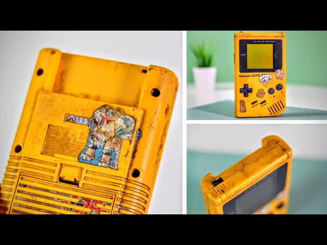 The Most DISGUSTING GameBoy Restoration!