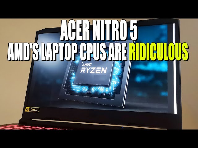 Acer Nitro 5 - AMD's Laptop CPUs are RIDICULOUS | Ryzen 5600H & RTX 3060 Laptop