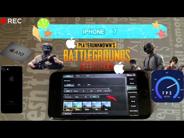 PUBG GAMING TEST ON IPHONE 7🫤| IS IT STILL CAPABLE IN THE YEAR 2024 ??😲|60FPS?????🤯🤯