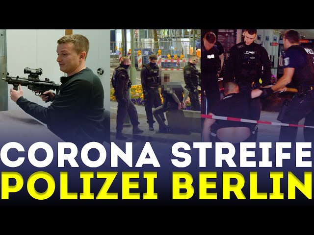 Nachts auf CORONA STREIFE!!! | POLIZEI BERLIN