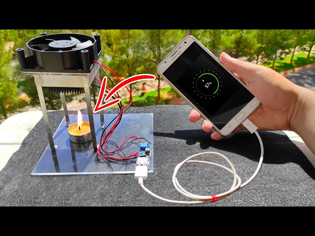 Thermoelectric generator Electricity from heat | Generator with Thermoelectric