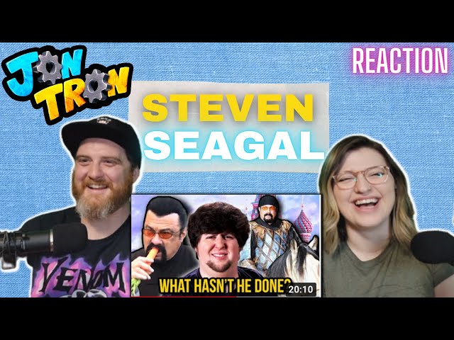 "Steven Seagal: Certified Tough Guy" @JonTronShow | HatGuy & Nikki react