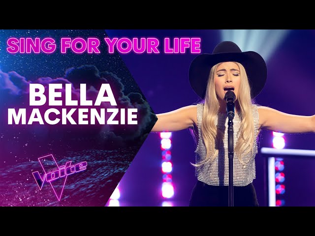 Bella Mackenzie Sings For Her Life With Journey Song | The Battles | The Voice Australia