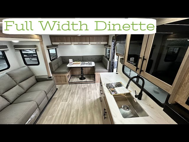 Huge FRONT Dinette?? Great Trailer for Hosting Dinner at the Campsite // Imagine XLS 24BSE