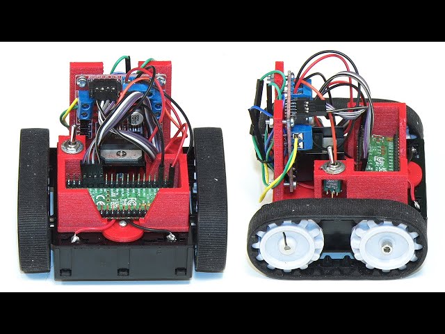 Raspberry Pi Pico W: WiFi  Controlled Robot