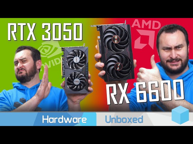 Nvidia Gets OWNED: GeForce RTX 3050 vs Radeon RX 6600, 50 Game Benchmark