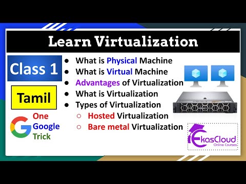 Virtualization and Storage in Tamil | Huzefa