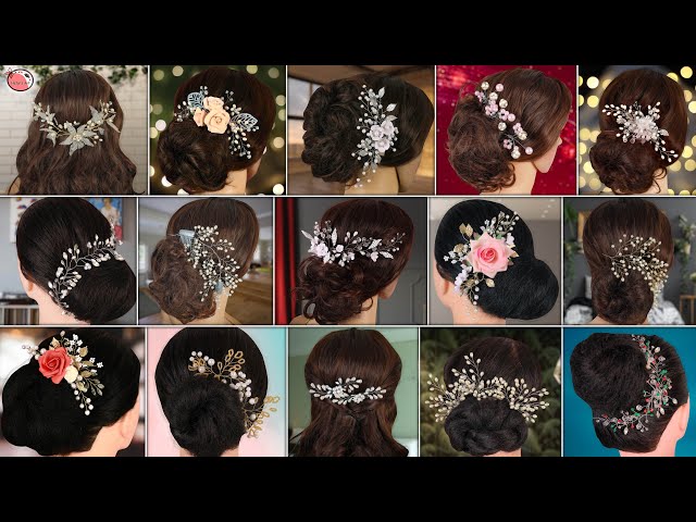 Fancy Girls... DIY Hair Accessories For Different Hairstyles For Party & Wedding