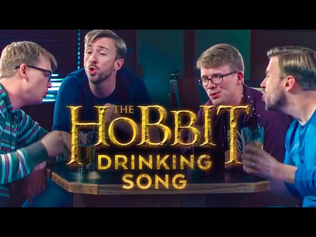 Hobbit Drinking Medley - Peter Hollens feat. Hank Green!!