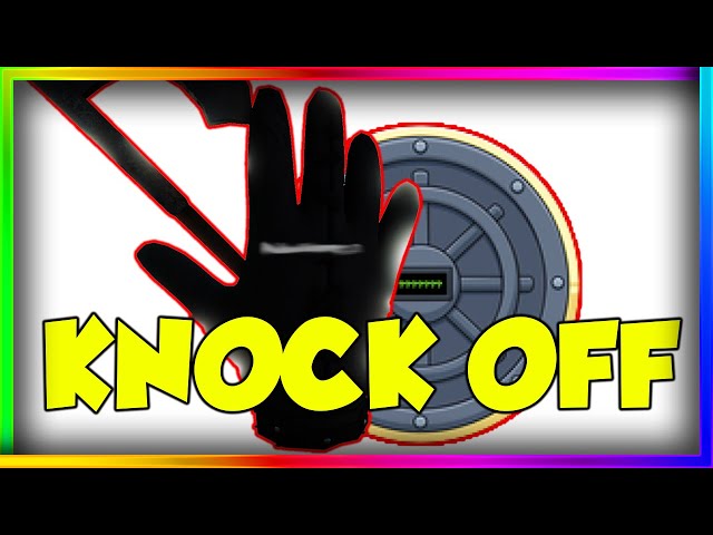 HOW TO GET KNOCK OFF GLOVE SLAP BATTLES | ROBLOX
