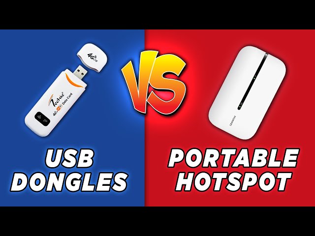 USB Dongles vs Portable Hotspot: Which one is not for you? (2022)
