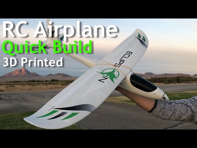 3D Printed RC Airplane #Short