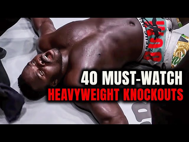 Over 40 Of The WILDEST Heavyweight Knockouts Ever!
