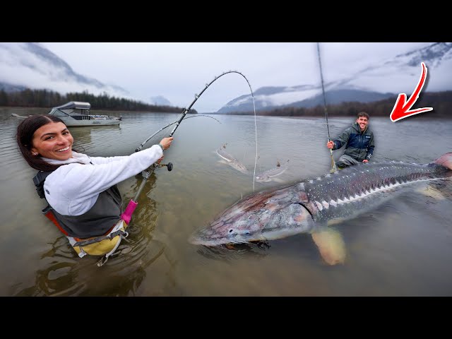 The biggest fish you have ever seen… (PREHISTORIC RIVER MONSTER)