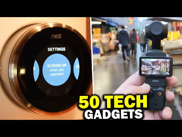 50 Hot Tech Gadgets You Need NOW!