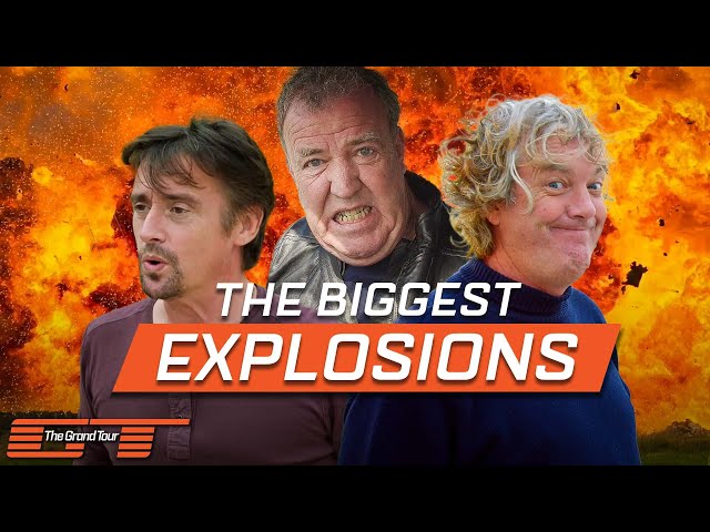 The Most Explosive Moments With Clarkson, Hammond and May | The Grand Tour