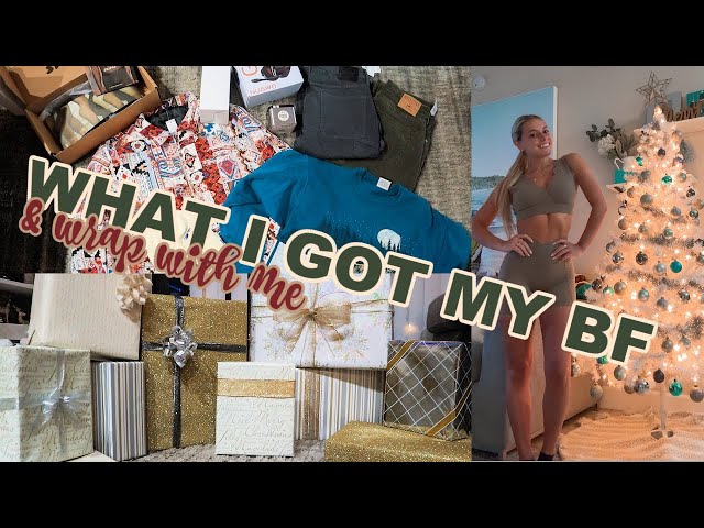 VLOGMAS DAY 18: what I got my bf for Christmas & wrap with me