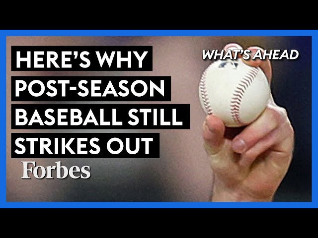 Here's Why Post-Season Baseball Still Strikes Out