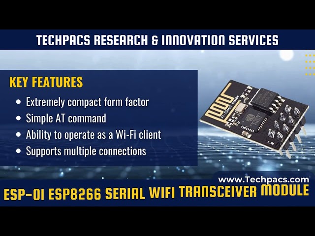 ESP-01 ESP8266 Serial WIFI Transceiver Module Detailed Description