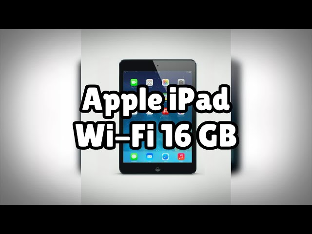 Photos of the Apple iPad Wi-Fi 16 GB | Not A Review!