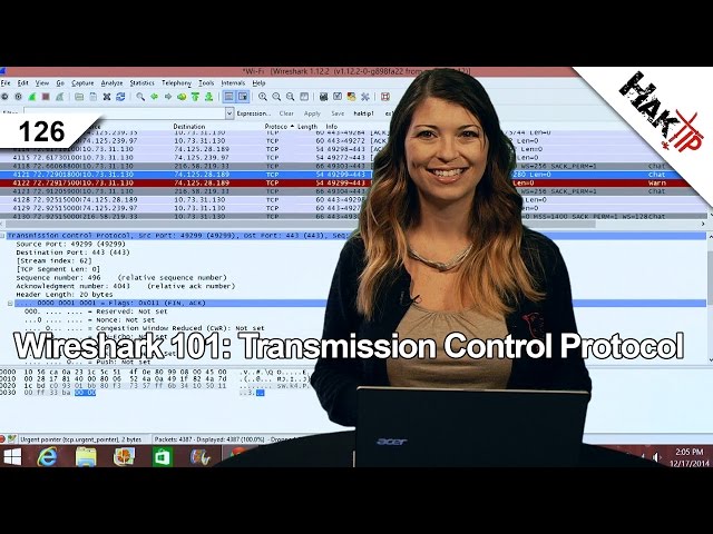 Wireshark 101: Transmission Control Protocol, HakTip 126