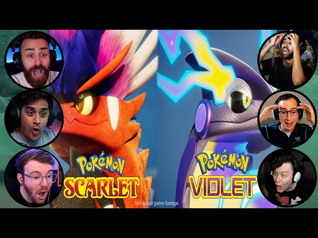 Streamers React to Pokemon Scarlet and Violent Second Trailer