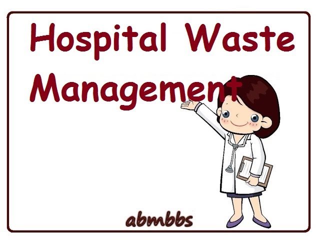 Hospital waste Management