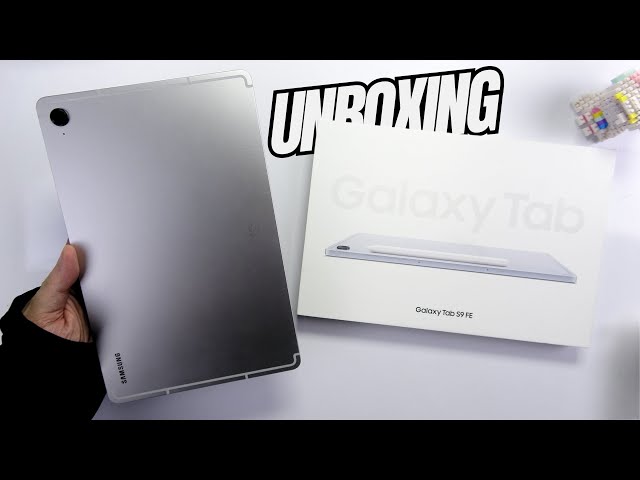 Samsung Galaxy Tab S9 FE Unboxing | Hands-On, Design, Unbox, Antutu , Set Up new, Camera Test