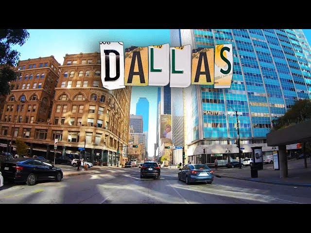 Dallas 4k | Driving Downtown | Texas, USA