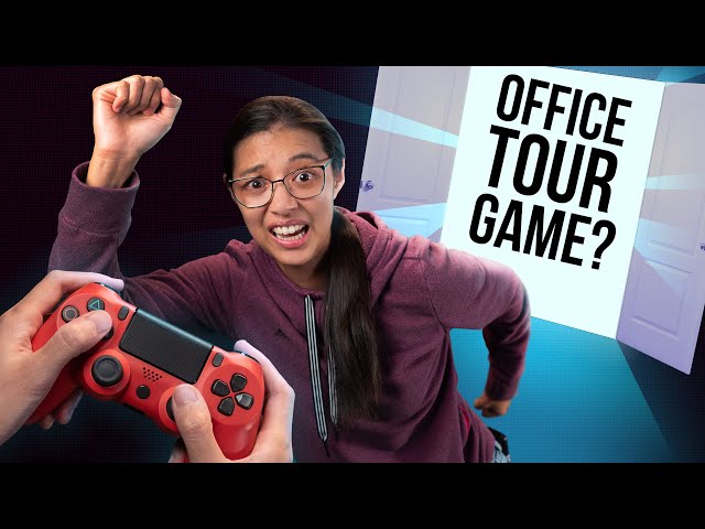 My office/setup tour, video gamified!