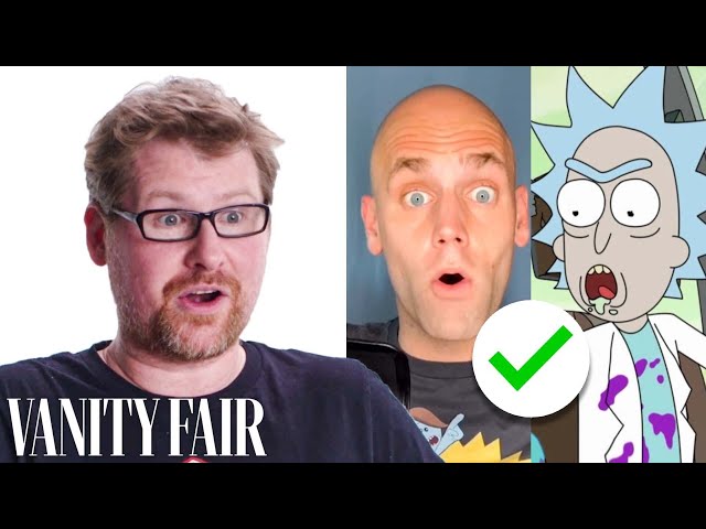 Justin Roiland Reviews Rick and Morty & Solar Opposites Impressions | Vanity Fair
