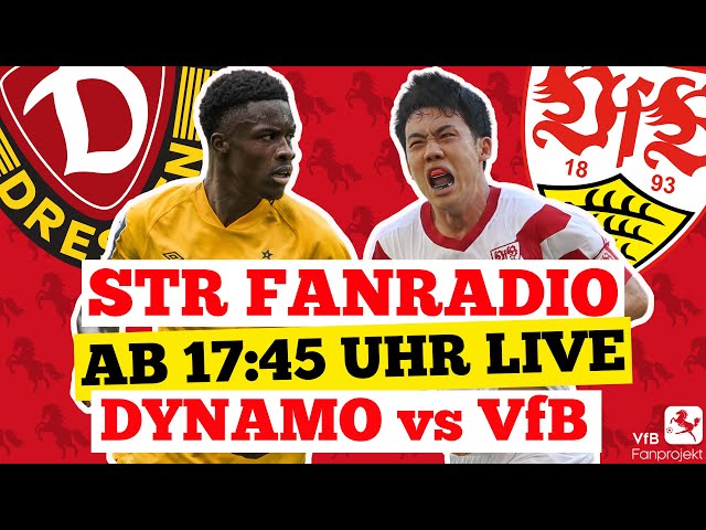 Fanradio 🔊: Dynamo Dresden gegen VfB Stuttgart 🔴 LIVE REAKTION 🔴