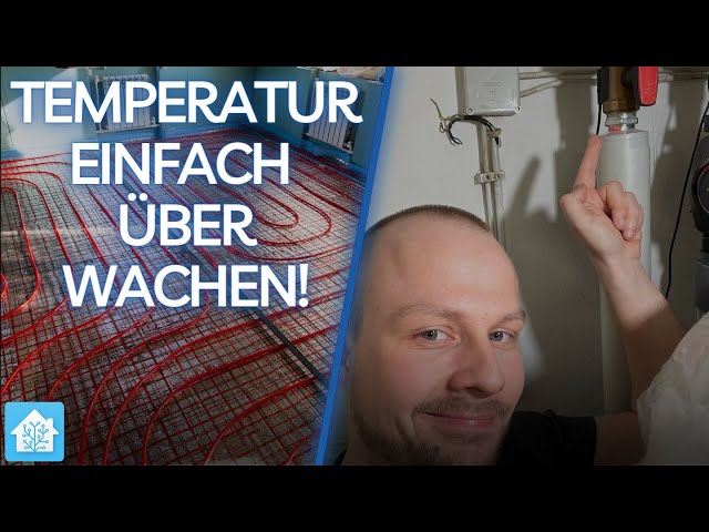 (Rohr) Temperaturen mit Home Assistant überwachen 📈 (Heizung Vor  & Rücklauf)