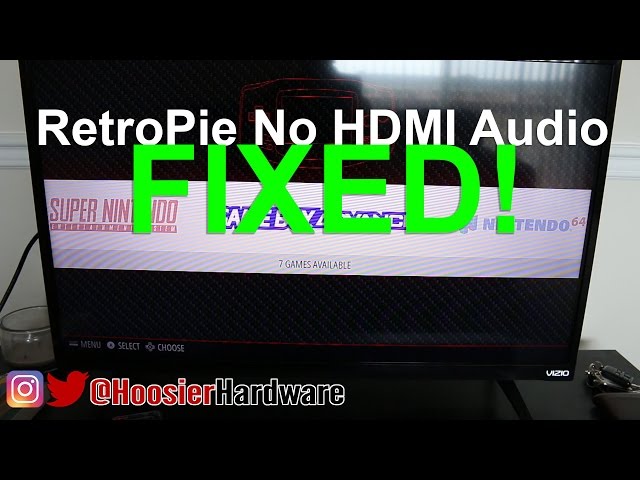 How to Fix RetroPie HDMI Not Outputting Sound
