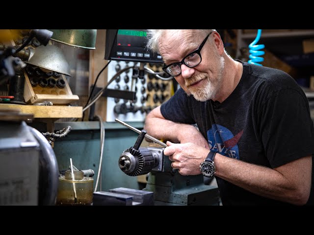 Adam Savage's One Day Repairs: Vintage Lathe Drill Chuck!