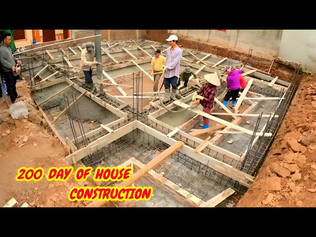200 Days in 91 Minutes of Beautifully Completed House Construction