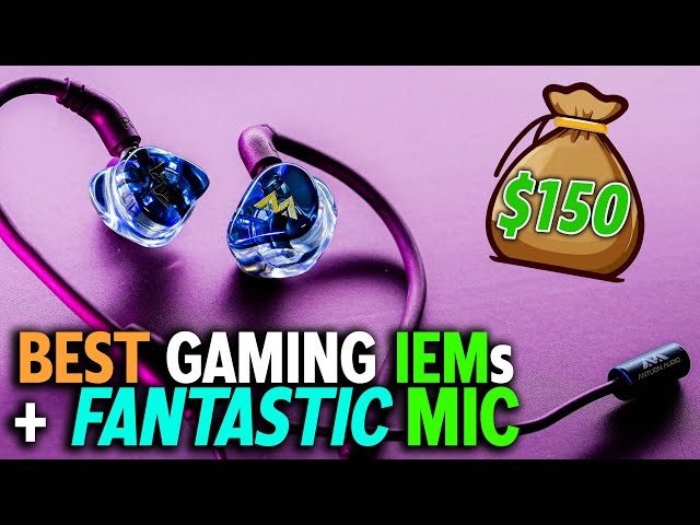The BEST Gaming IEMs + MIC For Most People!