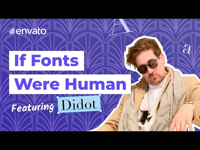 If Fonts Were Human: Didot #shorts