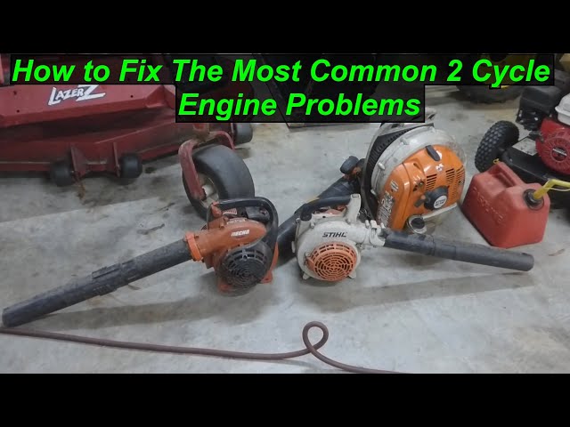 How to Fix the Most Common Problems with 2 Cycle / 2 Stroke Engines - Trimmer, Blower, Chainsaw