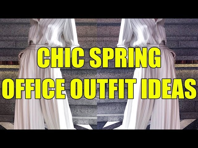 HOW TO STYLE OFFICE OUTFITS | DRESSES, SHIRTS, BAGS, SHOES + MORE!!