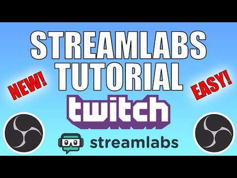 Tutorial: How To Stream On Twitch With Streamlabs OBS! (BEST STREAM SETTING FOR Streamlabs OBS 2021)