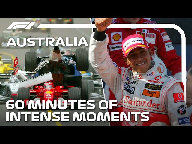 1 Hour Of INTENSE Australian Moments In Formula 1