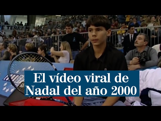 El vídeo viral de Rafa Nadal en el año 2000 tras ganar Les Petits As - Le Mondial Lacoste