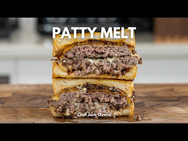 Beef Patty Melt | The Burger Sandwich Combo