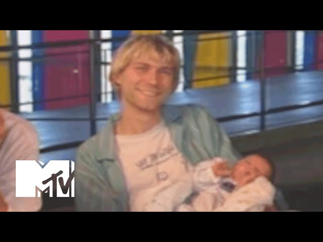 Kurt Cobain Feeds Frances Bean During Nirvana Interview From 1992 | MTV News