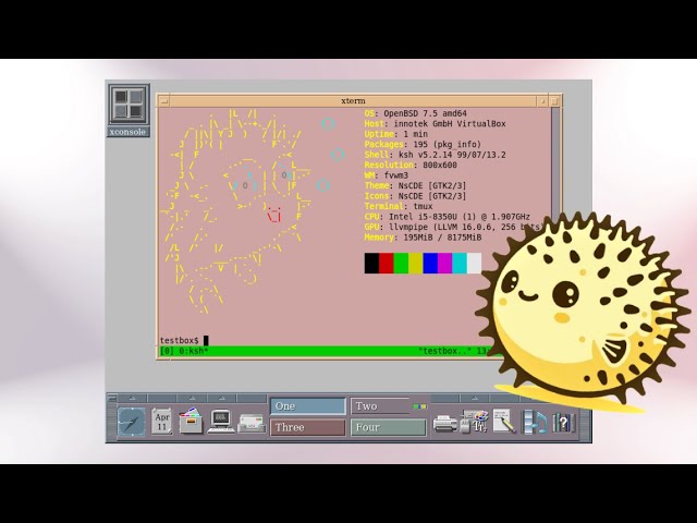 Build and install NsCDE on OpenBSD 7.5