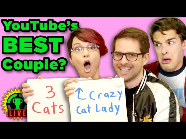 Testing Youtuber Relationships! | The Newlywed Game Ft. Ian from Smosh & Pam from ToasterGhost