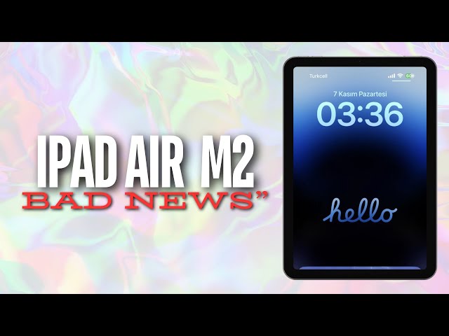 iPad Air 2024 M2 - NO Apple!