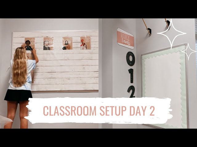 CLASSROOM SETUP DAY 2: first year teacher edition || life w little learners
